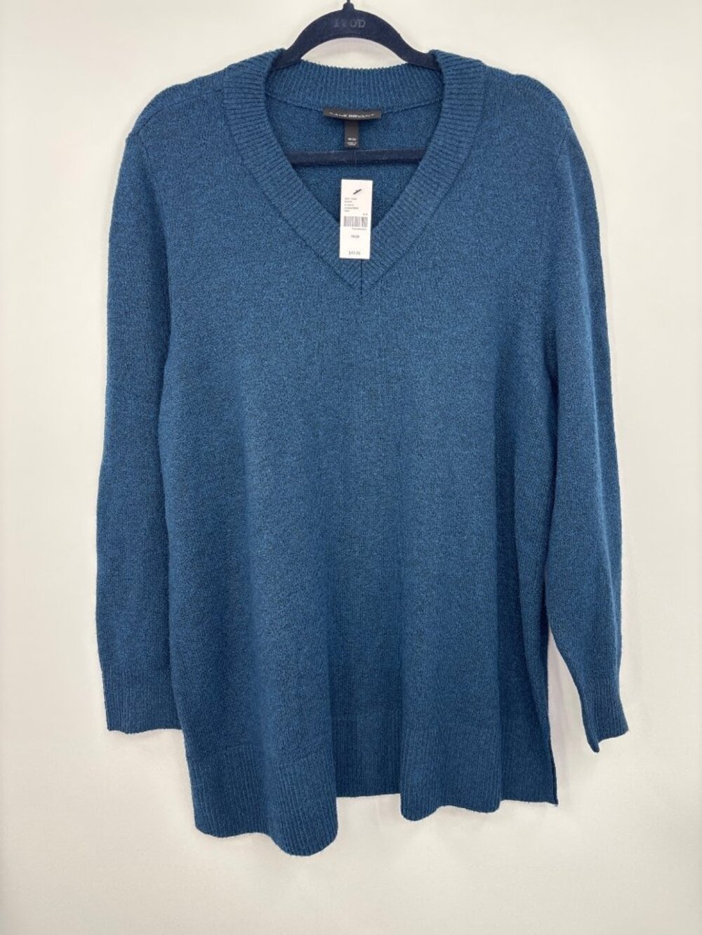 Lane Bryant V-Neck Long Sleeve Sweater Blue Size 18/20 NEW